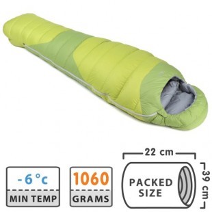שק שינה פוך חורפי למקומות קרים RAB Ascent 500