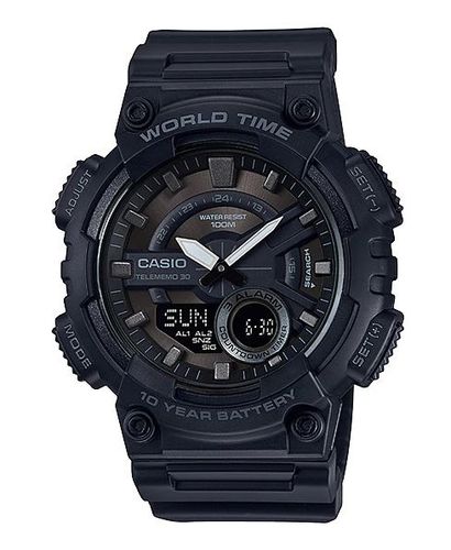 שעון יד חדש משולב אנלוגי CASIO AEQ-110W-1BVDF