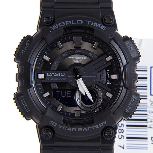 שעון יד חדש משולב אנלוגי CASIO AEQ-110W-1BVDF