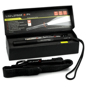 פנס יד עוצמתי LED LENSER P4
