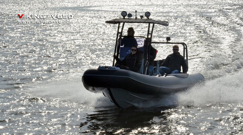 סירת גומי חצי קשיחה עם רצפת אלומיניום GALA VIKING RIBS V650