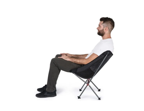 כסא מתקפל תיק קטן אלומיניום קל משקל רק 1.1 ק