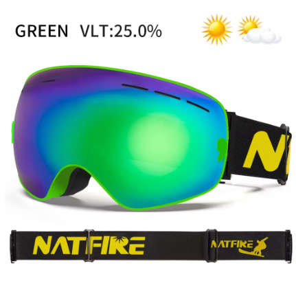משקפי סקי גוגלס נוחות ושיקיות GOGGLES SKI