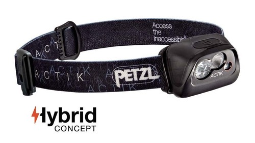 פנס ראש פצל תאורה אדומה לחיילים ACTIK Petzl