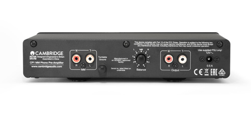 Cambridge Audio CP1 REAR
