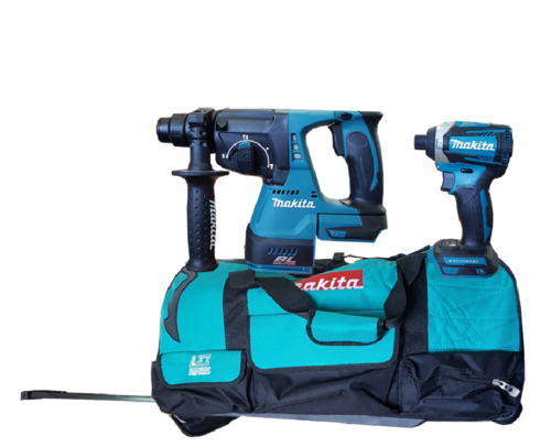 סט 18V פטישון ללא פחמים + אימפקט ללא פחמים DLX3040M