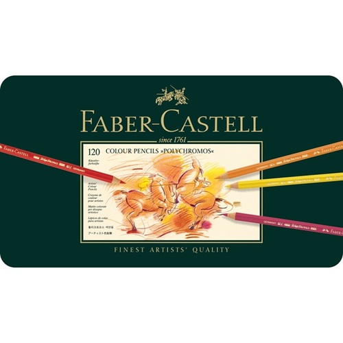 סט 120 עפרונות צבעוניים פוליכרומוס Faber Castell