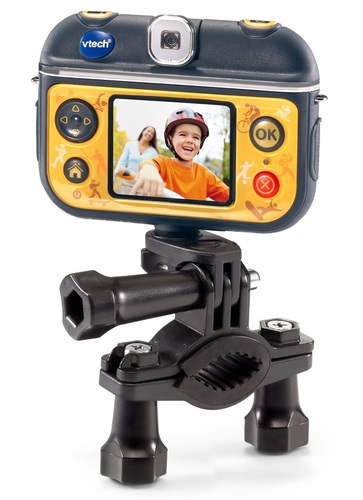 מצלמת וידיאו אקשן לילדים Kidizoom Action Cam 180 עם עדשה מתהפכת - צהוב