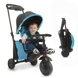 תלת אופן סמארטפולד 500 Smart Trike כחול/ורוד