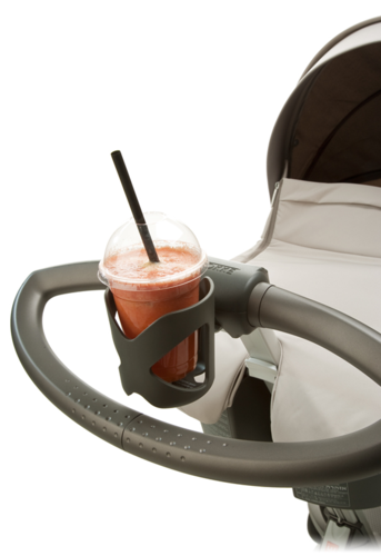 מחזיק לבקבוק או כוס לעגלת אקספלורי V6 - אפור