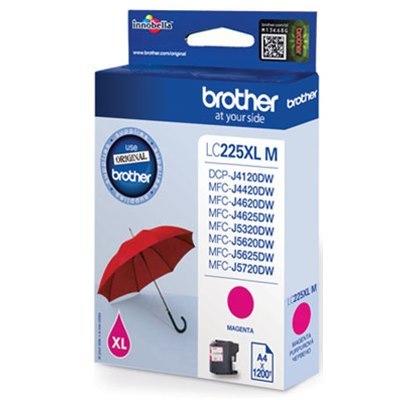 דיו מגנטה מקורי Brother LC225XLM