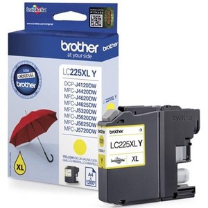 דיו צהוב מקורי Brother LC225XLY