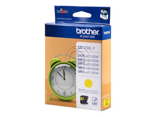 דיו מקורי צהוב Brother LC125XLY