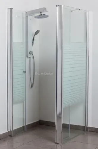 צירים עולים ויורדים, פרופיל אלומיניום ניקל מבריק, דגם דפנה.