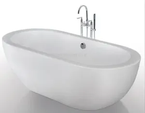 אמבטיה אקרילית FS דגם OVAL אובל מידה 173X78X57