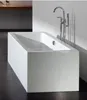 אמבטיה אקרילית FS דגם QUBE קיוב מידה 170X75X58