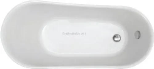 אמבטיה אקרילית FS דגם ANTIQ, גימור לבן.