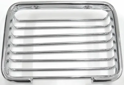 סבוניה רשת מלבנית דגם SB1193 לחדר האמבט מצופה BRASS אל חלד, עמידה בפני לחות ורטיבות.