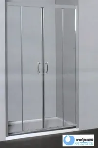 מקלחון חזית הזזה 6 מ"מ מידה 140-170