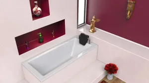 אמבטיה מלבנית תוצרת MTI-61 USA מידה 160X70 דגם 61