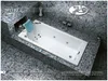 אמבטיה מלבנית תוצרת MTI-93 USA מידה 170X70 דגם 93