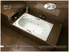 אמבטיה מיוחדת תוצרת MTI-22 USA מידה 185X110 דגם 22