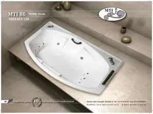 אמבטיה מיוחדת תוצרת MTI-86 USA מידה 180X90X120 דגם 86