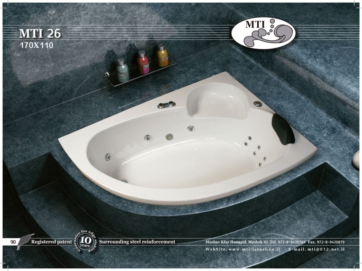 Premium MTI Jacuzzi Bathtubs for Luxurious Home Spa Experience