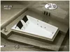 אמבטיה חצי פינתית תוצרת MTI-29 USA מידה 170X130 דגם 29