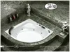 אמבטיה פינתית תוצרת MTI-35 USA מידה 150X150 דגם 35
