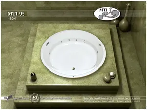 אמבטיה עגולה תוצרת MTI-95 USA מידה 150 דגם 95