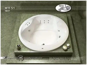 אמבטיה עגולה תוצרת MTI-51 USA מידה 180 דגם 51