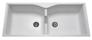 כיור כפול גרניט שוני בולט 110 מידה 114X50