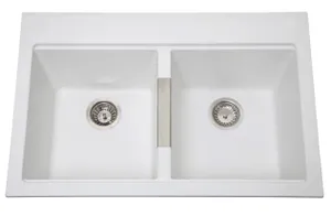 כיור כפול גרניט שוני שארק 80 מידה 80X50