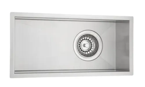 כיור בודד נירוסטה שוני דגם SQ01 בגודל 21x43 ס