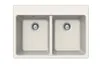 כיור מטבח  אקווטופ נבדה N-200 קריסטדור מידה 82X55