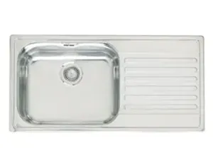 כיור מטבח רגינוקס מיניסטר 10 R24508 נירוסטה מידה 100X50