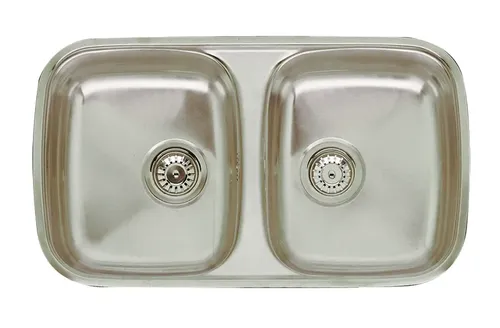 כיור מטבח רגינוקס פרינסס 80 R00793 מנירוסטה בגודל 77x44 ס
