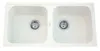 כיור מטבח כפול סיליקוורץ פלורידה AG 200-2 מידה 80X41
