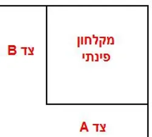 מקלחון פינתי סבח גולן דגם 67-70 מותקן בפינת חדר אמבטיה, עם דלתות זכוכית מחוסמת ופרופיל ניקל מבריק.