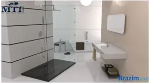 אגנית למקלחון מלבנית MTI-217 150X90 מלאות - גוון לבן