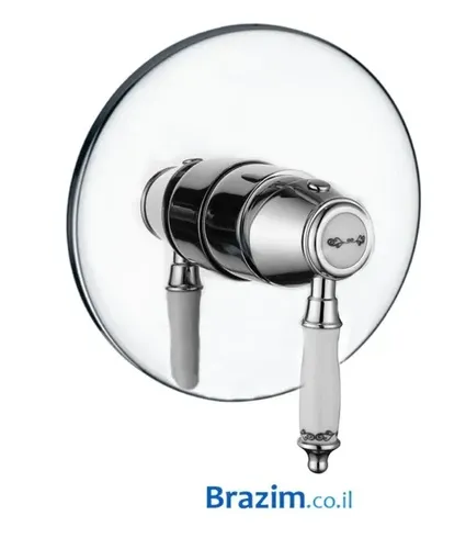 אינטרפוץ 3 דרך קומפלט ורד 6006 מבית Vered בגימור אופל ניקל.