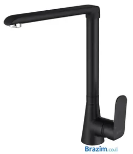 ברז פרח מסתובב למטבח ורד 8804 יהלום שחור