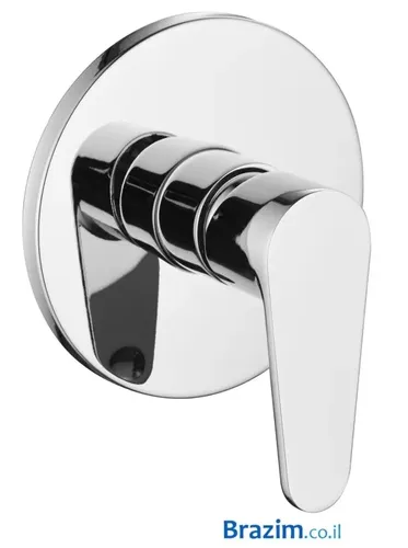 אינטרפוץ 3 דרך קומפלט ורד 406 מבית Vered בגימור ניקל.