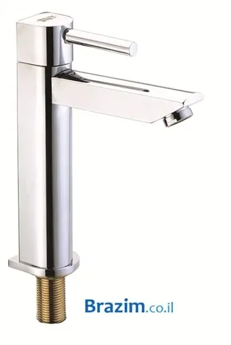 ברז מים קרים פרח ורד 8100 מבית ורד בגימור ניקל.