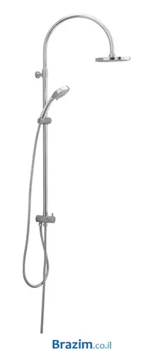 מוט פינוק לוגנו מבית גוצ'יה עם ראש מקלחת 200 מ