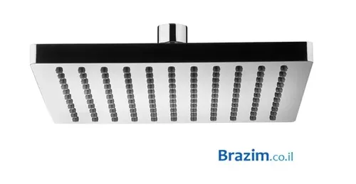 ראש מקלחת מרובע 200 מ