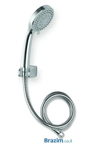 מערכת רחצה סיינה SIENA 108022 מבית גוצ'יה עם מקלחת יד 5 מצבים וצינור 150 ס