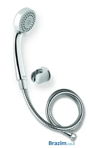 מערכת רחצה מונטה קרלו MONTE 108019 מבית גוצ'יה עם מקלחת יד 3 מצבים וצינור 150 ס