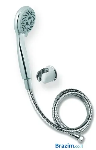 מערכת רחצה פדובה מבית גוצ'יה עם מקלחת יד 4 מצבים, צינור 150 ס